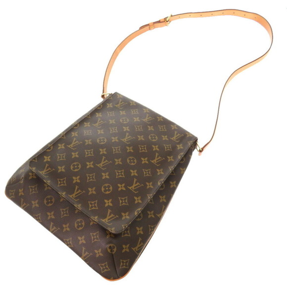 LOUIS VUITTON Brown Monogram Shoulder Bag